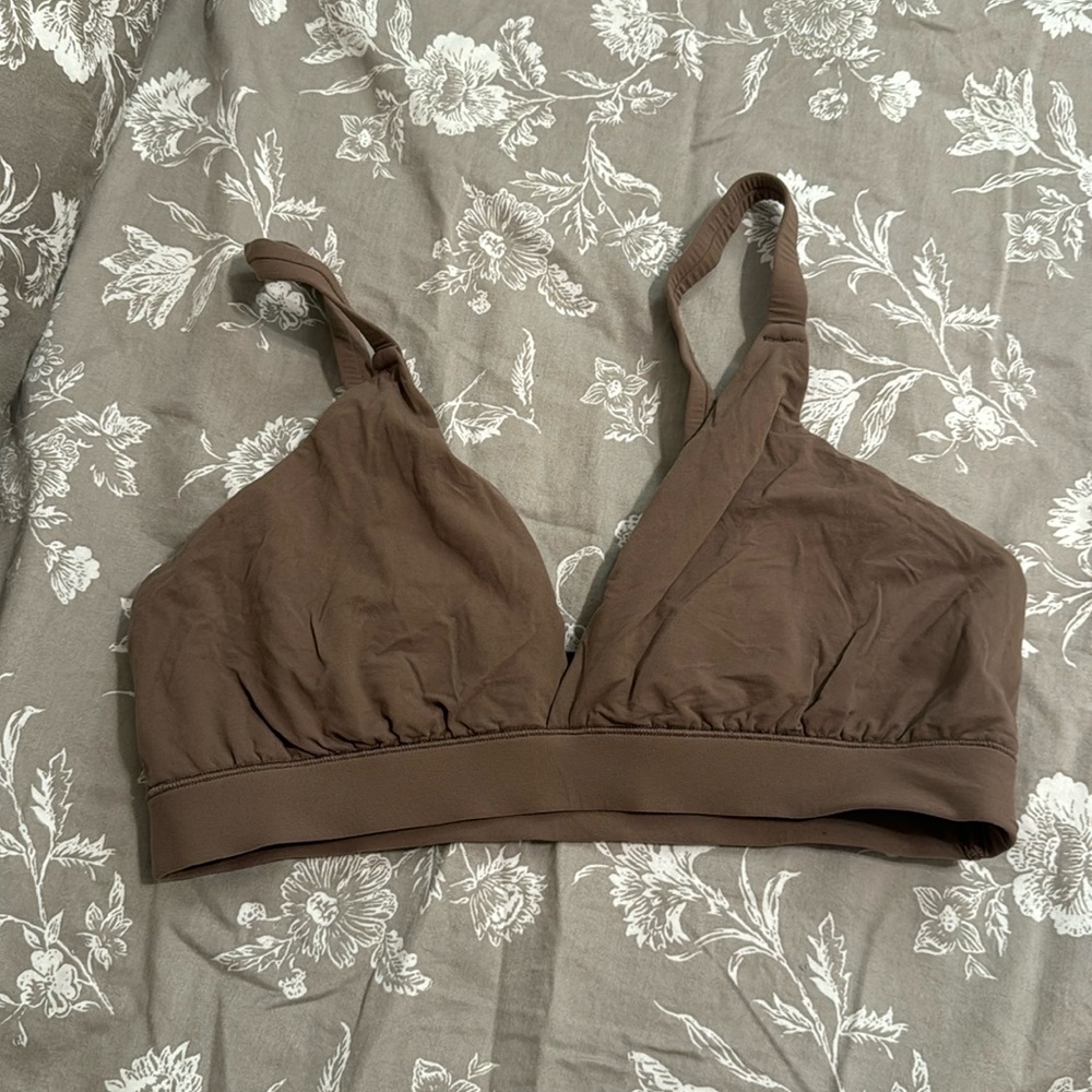 Skim triangle bralette size 2x